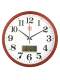 Shanghai Clock Factory Clock for Living Room, Bedroom, Home Wall Clock, Modern Simple Quartz Clock, Round Wall-Mounted Silent Wall Clock