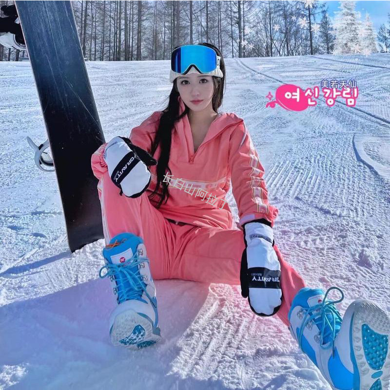 Changbai Mountain Snow Suit Rental Xueyipai Outdoor Ski Set Men and Women Couples Snowboard Double Board Waterproof Warmth