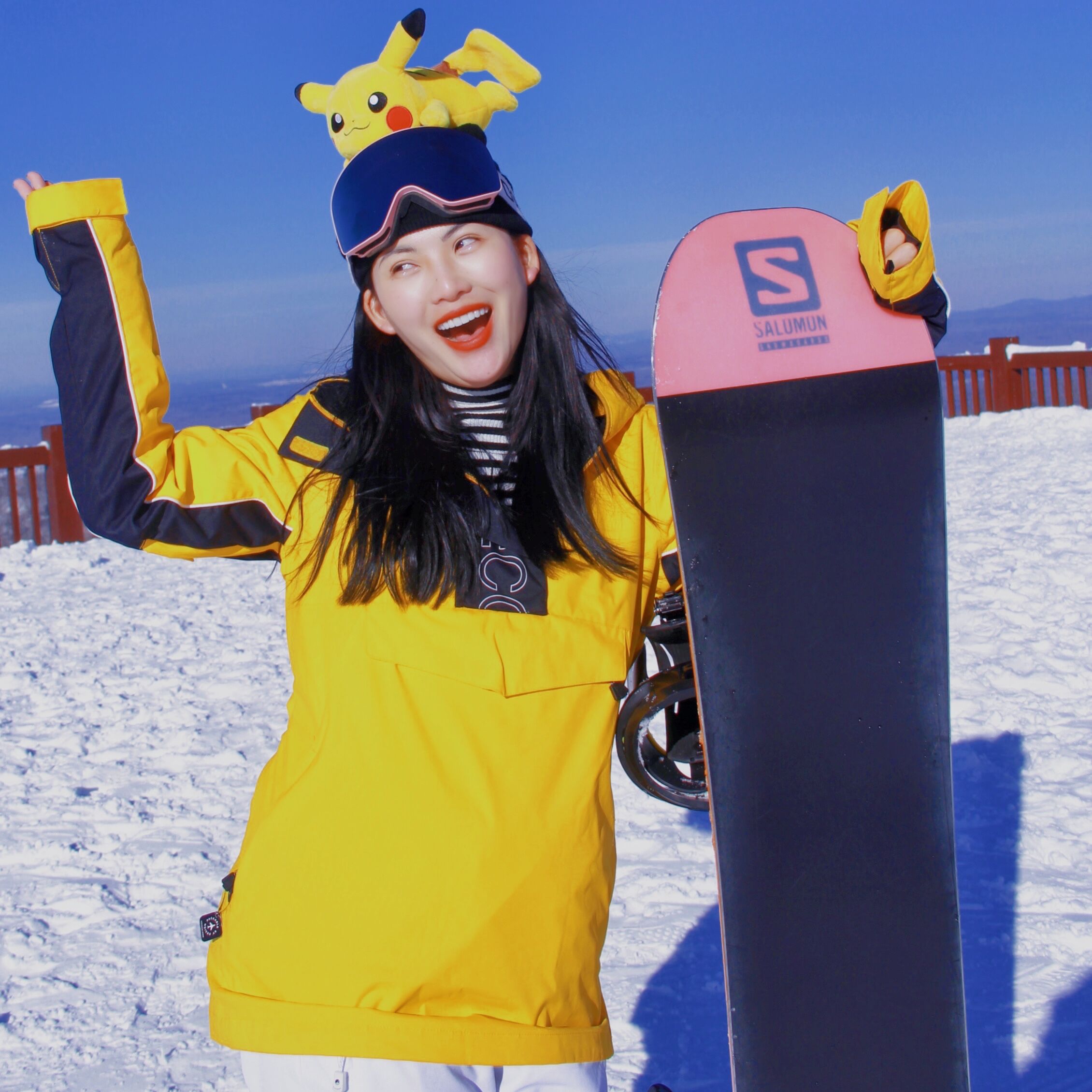 Long White Mountain Ski Suit Rental DC Outdoor Ski Blouse Male And Female Veneer Double Board Winter Tide Card Waterproof