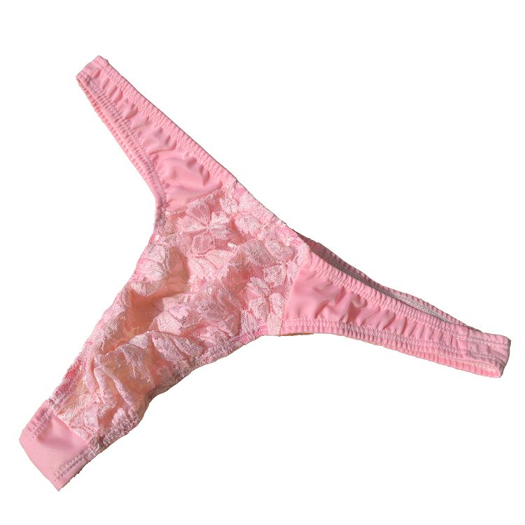 Quần lót nam siêu gợi cảm không có dấu vết Ren siêu mỏng thoáng khí eo thấp thong nam Áo thun bikini C011 nội y đẹp