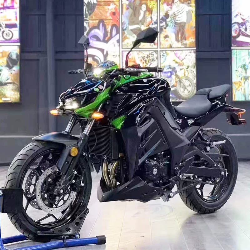 N19 Национальный четырехмоторный мотоцикл уличный автомобиль Python Z1000 большой demon спортивный автомобиль Edar распыление двойной цилинровый водяное охлаждение 400cc локомотив