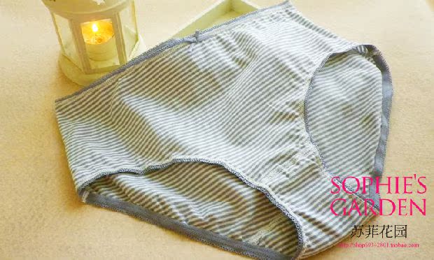 Bông văn hóa quầy phụ nữ đích thực đồ lót phụ nữ 100% cotton giữa eo boxer cotton 15101 quan lot tre em