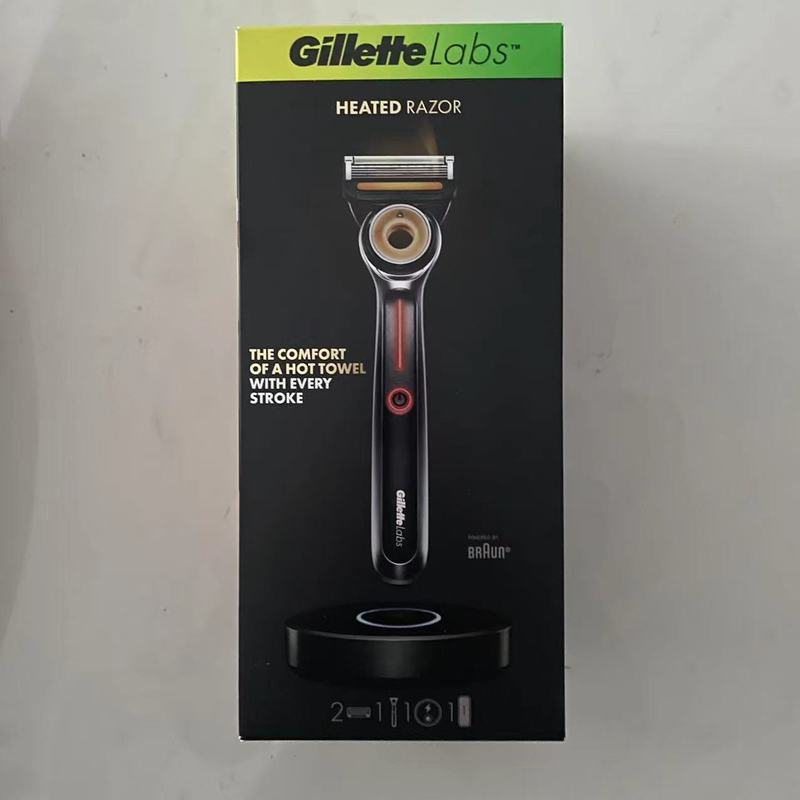 Gillette Thermal Labs Hot Stone Manual Razor with Five Blades Gillette Thermal Labs Hot Stone Manual Razor with Five Blades