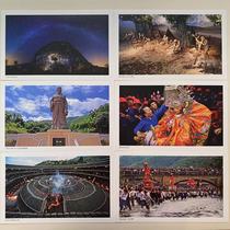 Humanities Fujian Quanzhou Luoyang Bridge Meizhou Women Tulou Mazu Dragon Boat Festival Water Splashing Festival 10 postcards