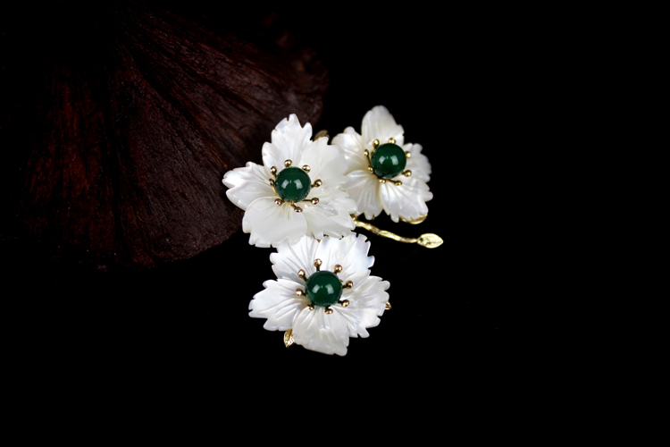 Broche en Nacre - Ref 1185651 Image 6