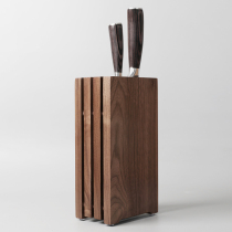 Home Imported Black Walnuts Solid Wood Knife Holder ToHome Kitchen Multifunction Knife Base Cutter Can Be Detached And Ventilated
