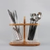 Cao đũa thủy tinh borosilicate ống hộ gia đình chống nấm mốc lồng cống cống đũa bộ đồ ăn nhà bếp hộp ba ống đôi ống Đồ ăn tối
