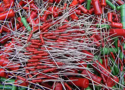 New Junpin spare parts precision silver-plated lead metal film resistance treatment