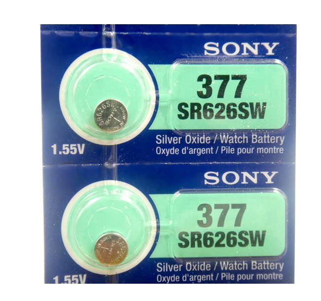 Watch battery Japan Sony SONY 377 watch instrument special battery SR626SW
