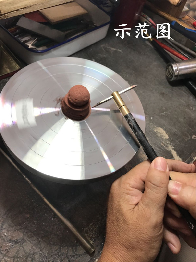 Sandalwood Yixing Purple Sand Pot Making Tool Teapot Making Tool For