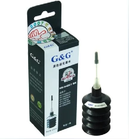 G & G Ink H4001BK 25ml Mực đen cho tất cả các máy in phun HP HP - Mực