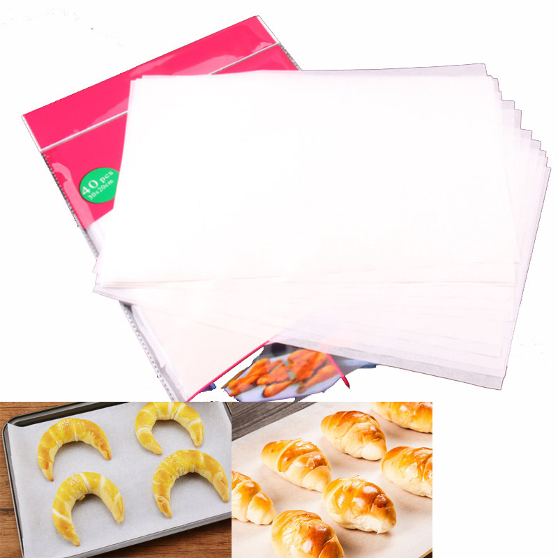 Baby food supplement steamed cake oil paper pad cake oven grease paper silicone oil paper baking home baby food supplement oil-absorbing paper