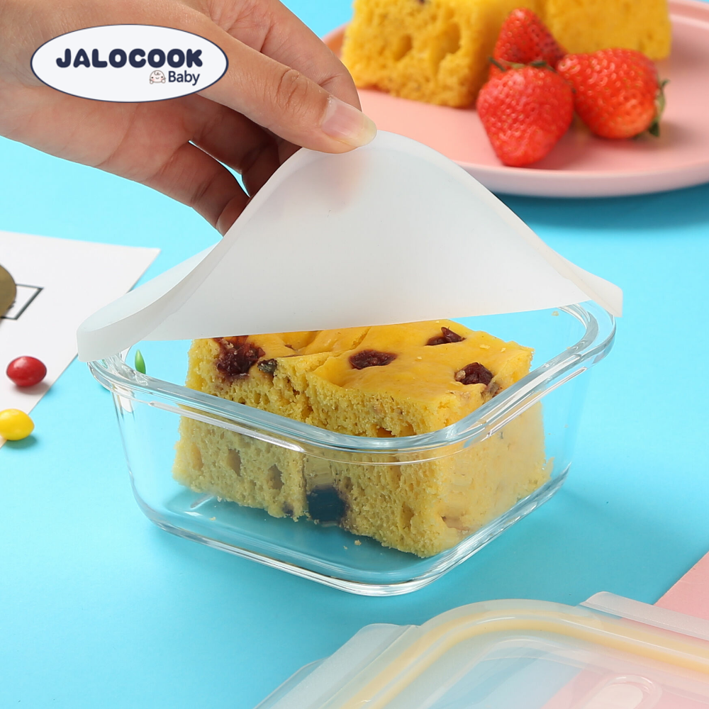 Baby glass accessories box Baby coveting steamed rice cake bowls infant heat resistant children Steamed Egg Fridge Frozen box-Taobao