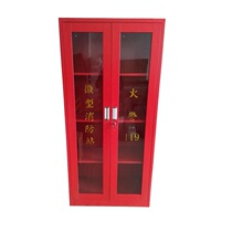 Miniature fire station fire cabinet tool cabinet Fire equipment cabinet fire box fire hydrant box full set of equipment 1 8 meters
