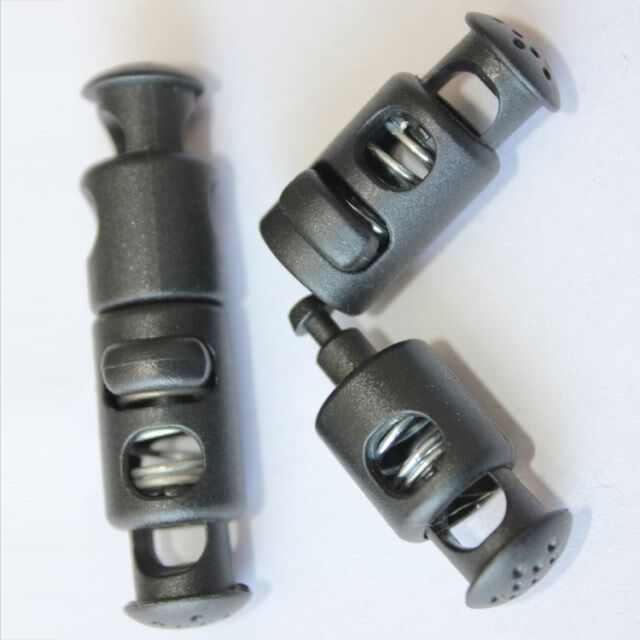 Long-sided rope rope shrinkage button windshirt skishirt down jacket rope rope adjustment rope on two end