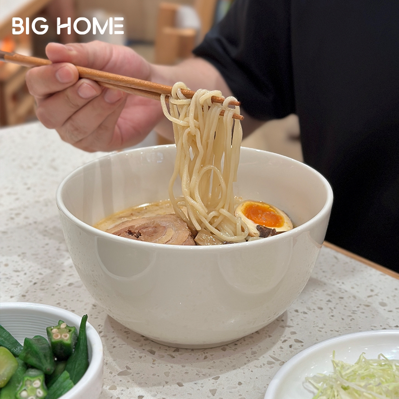 Deeshton Large-Capacity Deep Noodle Bowl! High-End Instant Noodle Bowl, White Salad Bowl, Snail Noodle Rice Noodle Large Bowl, Soup Bowl Deeshton Large-Capacity Deep Noodle Bowl! High-End Instant Noodle Bowl, White Salad Bowl, Snail Noodle Rice Noodle Large Bowl, Soup Bowl