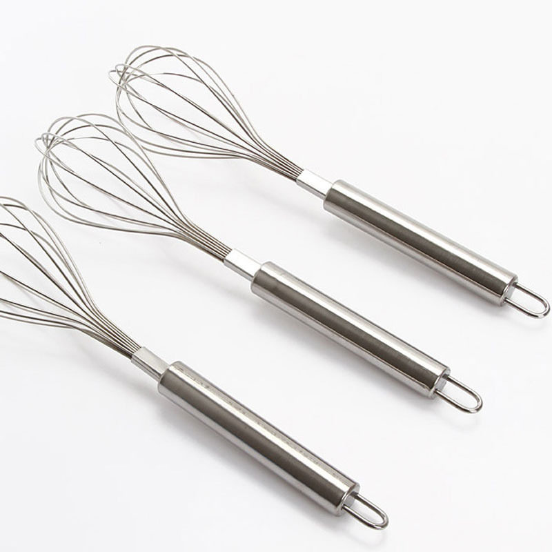 Full 8 Yuan order can be changed to buy light and convenient stainless steel texture Manual eggbeater agitator baking tool