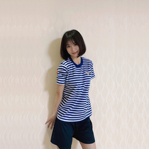 New Stripe Sailor Suit Sea Flag Dragon Commando Double Standard Quick Dry Breathable Childrens Parent-Child Set