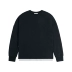Bat Mới tay áo cánh dơi giả hai mảnh khâu áo len Rơi vai OVERSIZE ao hoodie Áo len