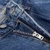 IDLT 90S ban đầu xù quần jeans rách cổ điển Cotton cotton lỏng giữa eo cao quần jeans nam Màu xanh đậm Cao bồi