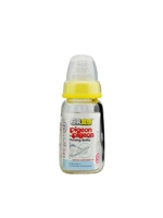 Стеклянная бутылочка для кормления, соска, крышка от бутылочки, 120 мл