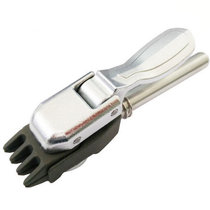 Feather Racket Threading Machine Tool Wire Drawing Machine Rotary Mesh Racket Special Wire Clip Base Clip Four Teeth Sandblasted