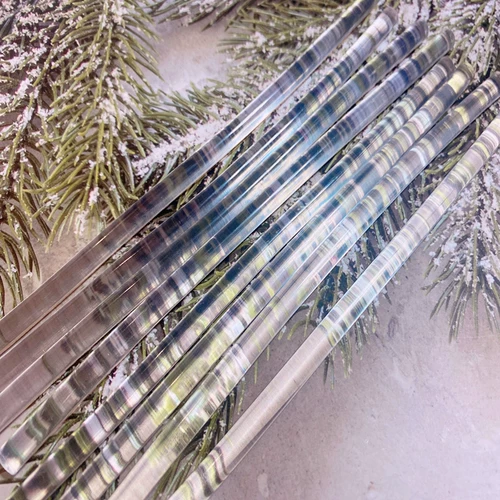 Высокопрозрачный алмазный воск Aurora, огненный лак, керамический воск, палочка, слезы акулы, 7 мм, высокопрозрачный уплотнительный воск, кристаллический клей, воск