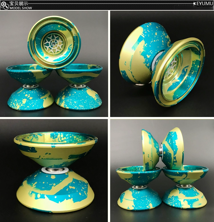 Bóng kim loại thi đấu chuyên nghiệp yoyo Yo-Yo Yo-Yo ngủ lâu KK mang bóng hợp kim đồ chơi trẻ em yoyo