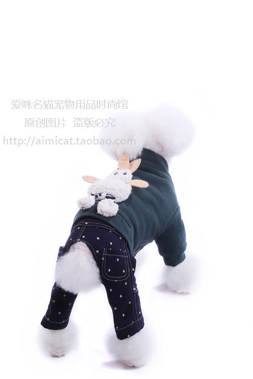 Trang phục thú cưng xấu xí gà bông giản dị jumpsuit bốn chân thú cưng quần áo chó quần áo gấu bông - Quần áo & phụ kiện thú cưng áo cho chó poodle