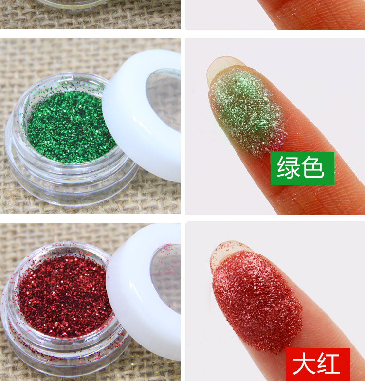 Giai đoạn trang điểm bóng mắt sequins lấp lánh tinh thể ngọc trai bóng mắt bột mắt trẻ em trang điểm hiển thị long lanh mắt góc vá bảng mắt mac