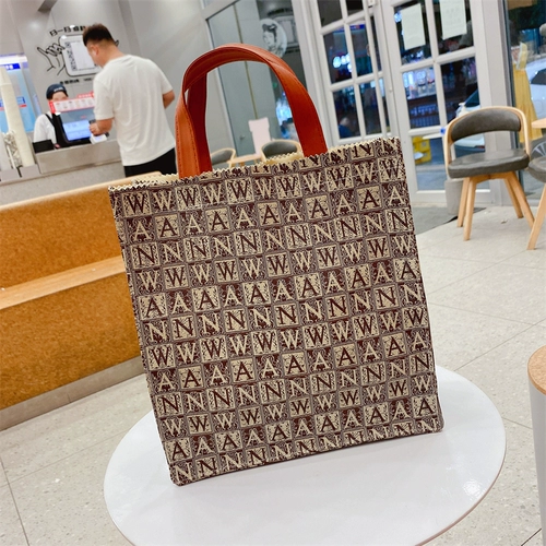 Универсальная коричневая сумка, портфель