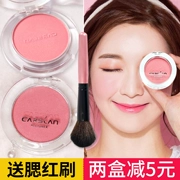 Kazi Lancome chính hãng trang điểm nude giữ ẩm lâu làm sáng da nữ trang điểm tự nhiên cháy nắng hồng lưới đỏ - Blush / Cochineal