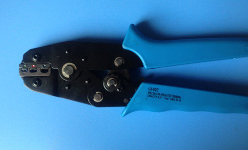 LXA-02C labor-saving type pre-insulated terminal crimping pliers 0 5-2-5 square wire pliers terminal pliers