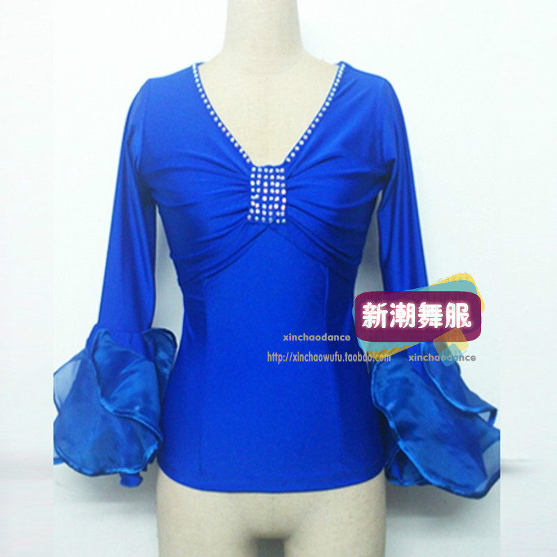 New Modern Dance Dress Half - Body Dance Costume Beautiful Yi Square Dance S06
