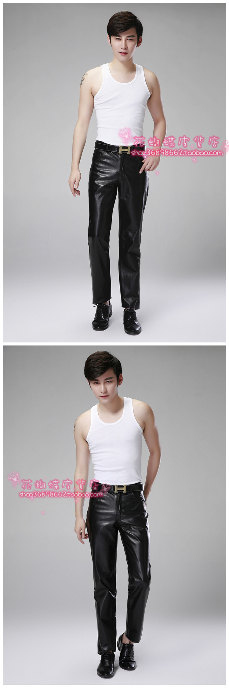 Pantalon cuir homme en vrac pour jeunesse pour hiver - Ref 1491213 Image 15