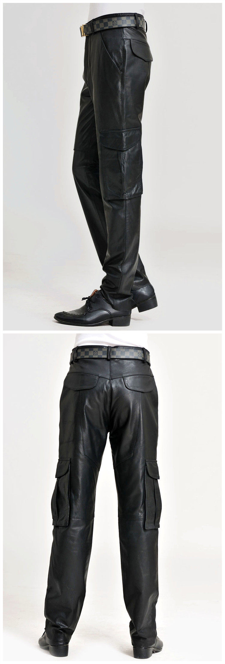 Pantalon cuir homme en vrac pour jeunesse pour hiver - Ref 1491836 Image 13