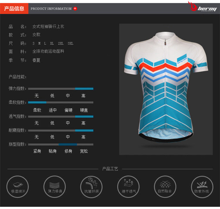 Tenue de cyclisme femme BELEROY - Ref 2211990 Image 11