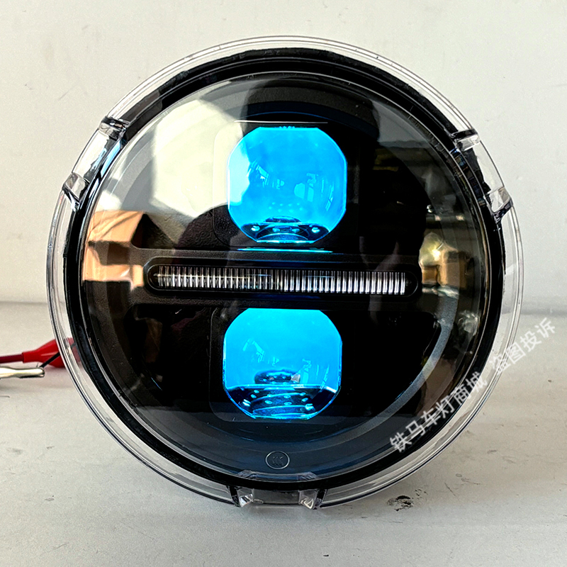 Suitable for Honda Cbf190Tr Cm300Cb500Sf Headlight Assembly Upgrade Led Matrix Lens Headlight Modification
