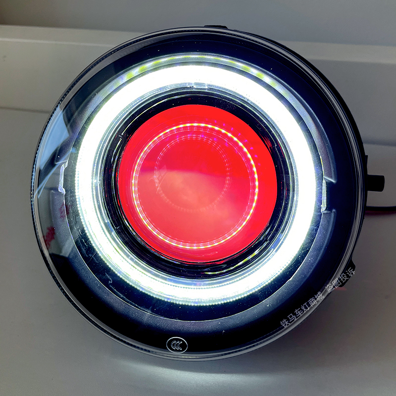 Suitable for new continents Honda ns125la headlight assembly retrofit LED dual light lens Angels eye lights upgrade-Taobao