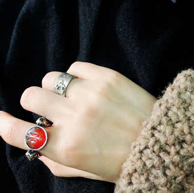 Bague en Matiere mixte - Ref 3088124 Image 4