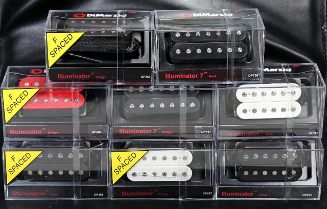 DIMARZIO DP256 DP257 DP756 DP757 Dream Theater Illustrator Pickup 6 7 strings