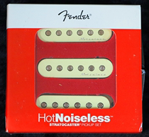 原装美产Fender Jeff Beck hot Noiseless Strat吉他拾音器套装