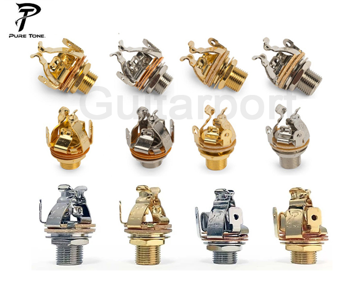 American Pure Tone multi - touch guitar base passive active circuit jack interface