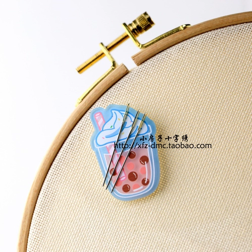 Домик, магнитная система хранения, милый магнит на холодильник, с вышивкой