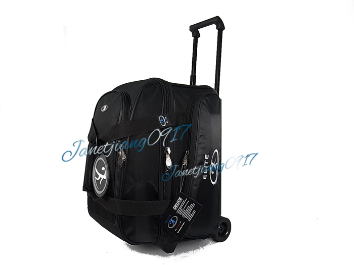 CHÚNG TÔI ELITE Elite 1680 Xe Đẩy Tiêu Chuẩn Đúp Bóng Túi Đôi Túi Bóng Bowling Bag ~ 8 Màu Rượu Vang Đỏ bộ bowling