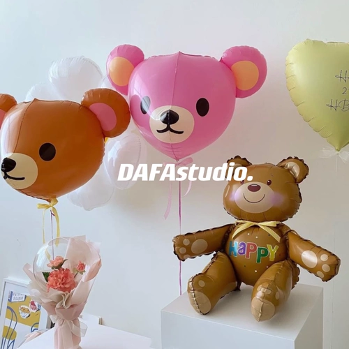 Брендовый мультяшный воздушный шар, дорожное вечернее платье, Южная Корея