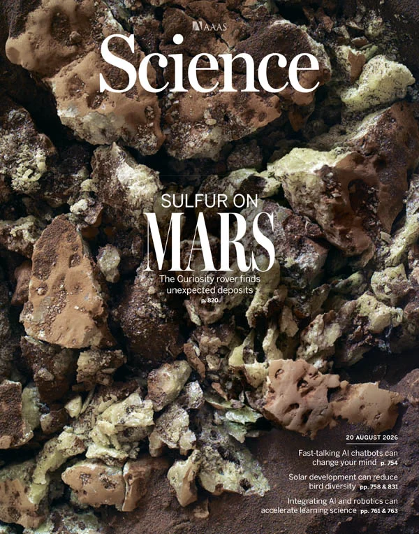 Science – 20 August 2026