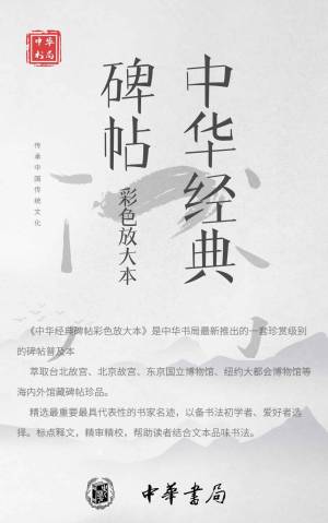 中华经典碑帖彩色放大本【套装共19册】