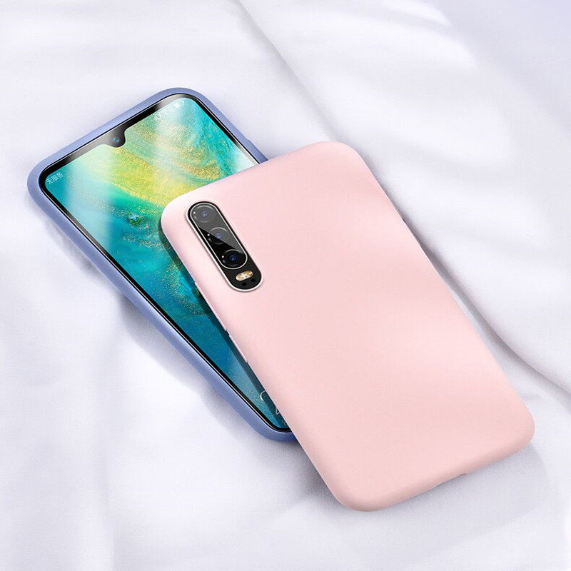 华为p30pro手机壳华为p30液态硅胶套p20保护套软壳全包网红p20Pro保护套女款华为p20全包手机保护壳ins风保护