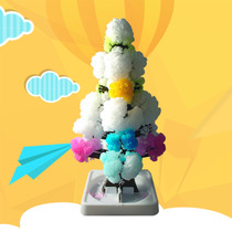 Christmas gifts flowering paper tree toys will grow crystal crystal tree magic Christmas tree holiday gifts